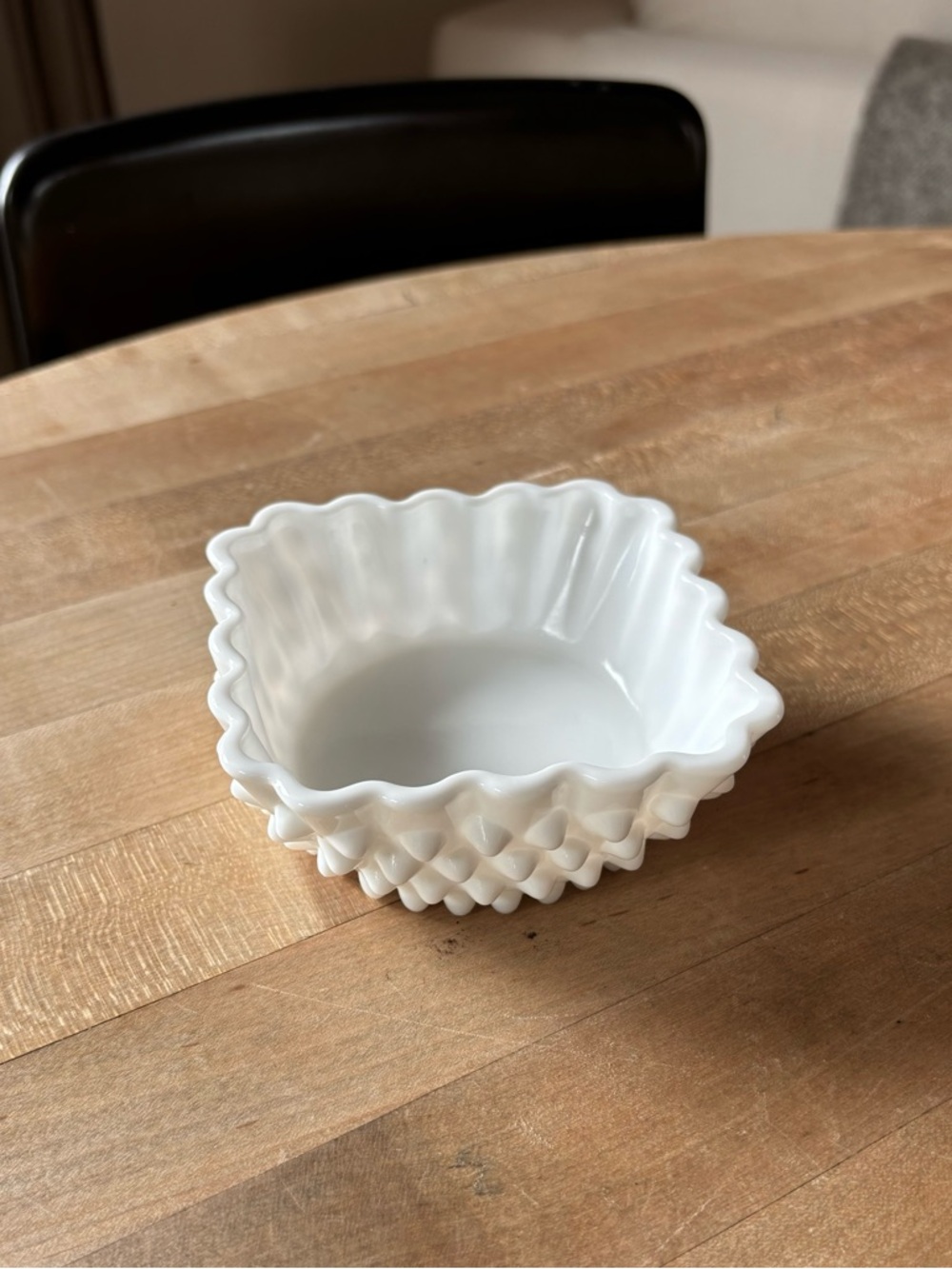 Vintage Hobnail Trinket Dish - Picture 2 of 5